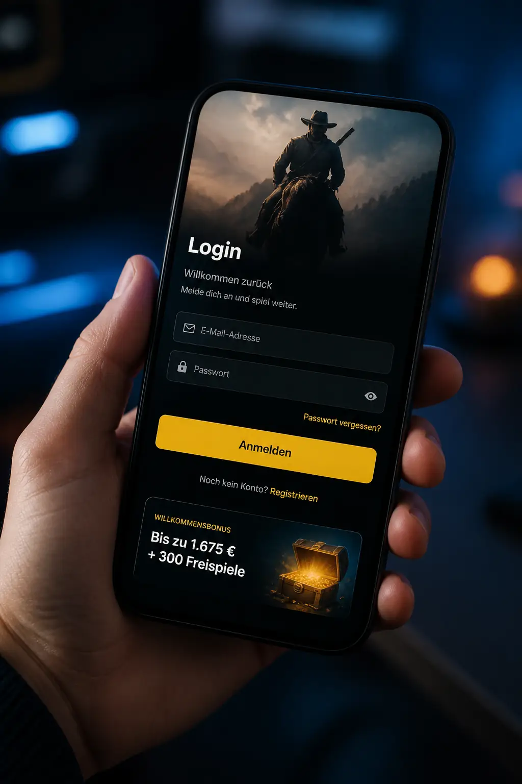 GunsBet Casino Login visual guide for GunsBet Casino