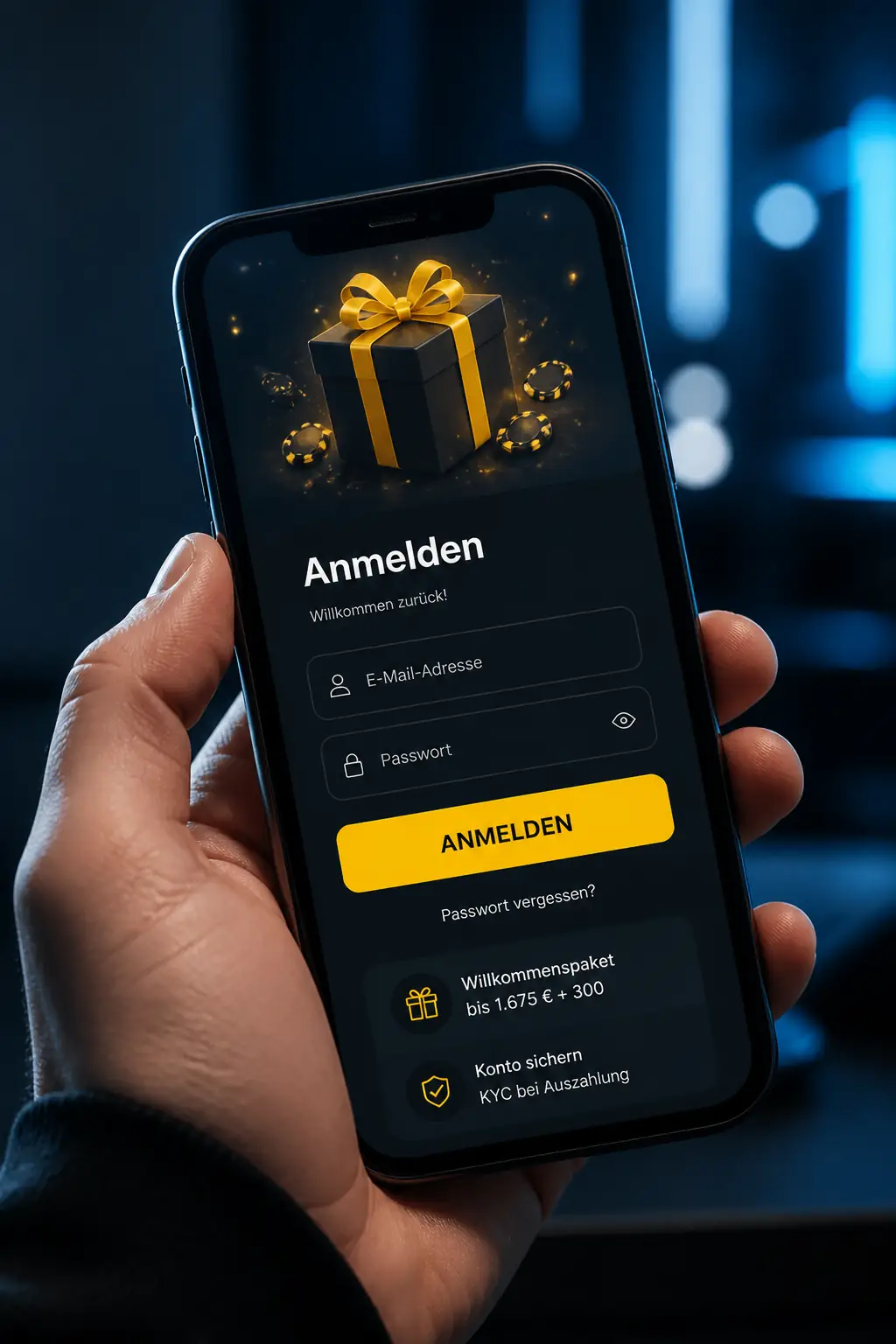 GunsBet Casino Login visual guide for GunsBet Casino